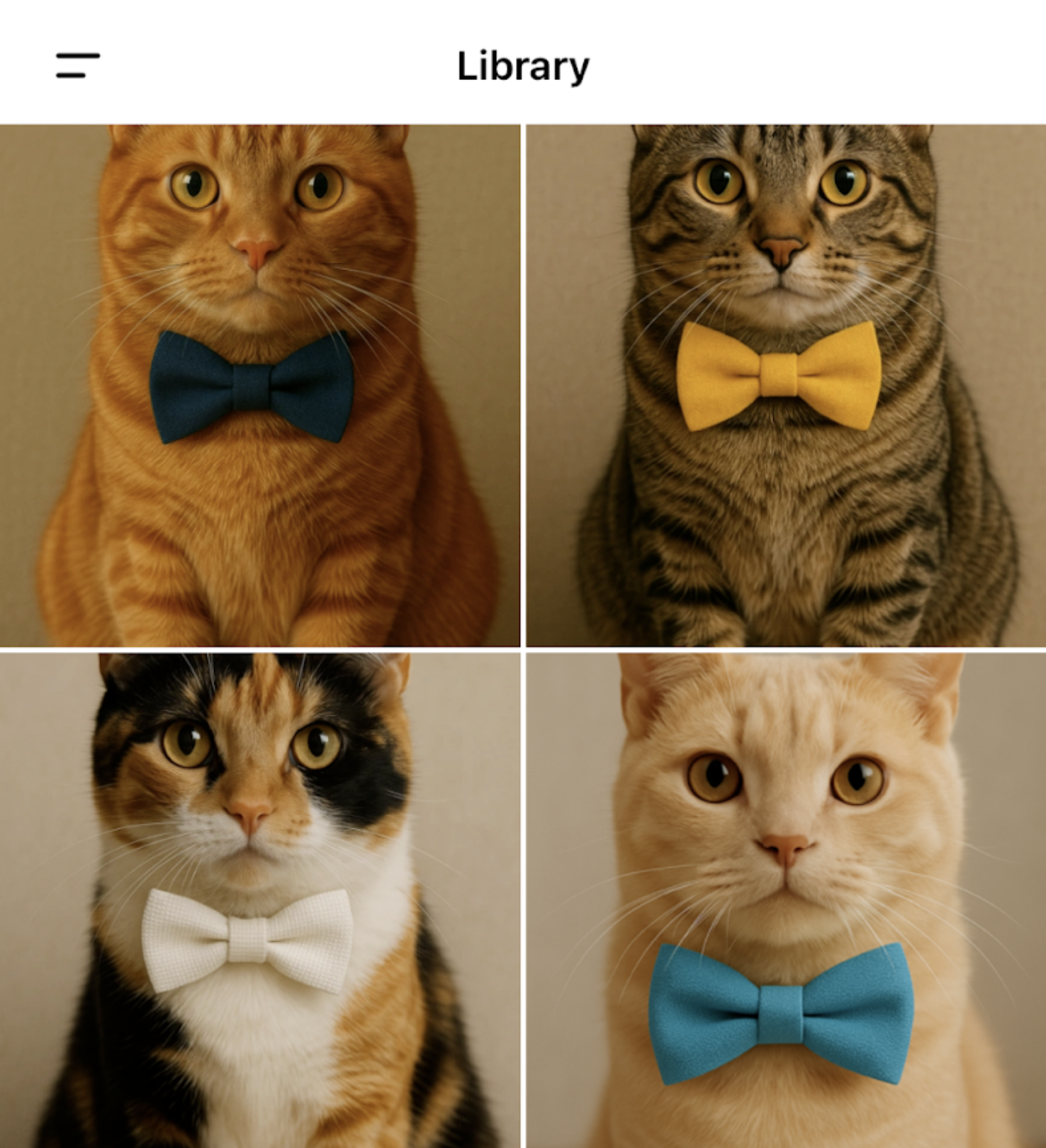 ChatGPT Image Library Interface
